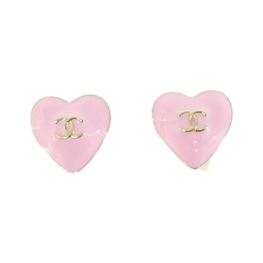 CHANEL Pink Earrings - Picture 1 of 3
